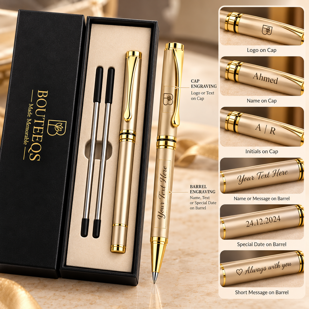 The Executive Signature Pen – Personalized Luxury Gift Set