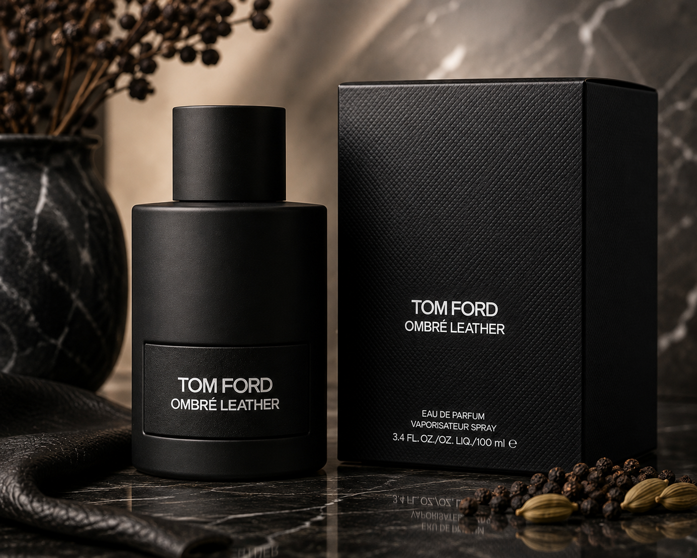 عطر توم فورد أومبريه ليذر أو دو بارفان 100 مل - للجنسين